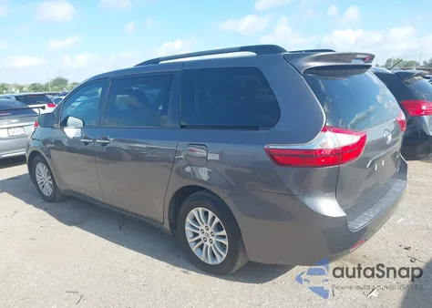2015 Toyota Sienna Xle/Limited из США, поврежденный, VIN 5TDYK3DC0FS584392